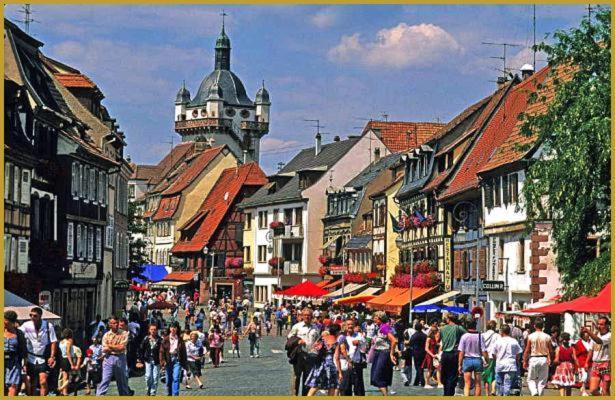 Au Bon Vieux Port Maison De Vacances Alsacienne A 10Mn De Ribeauville, Riquewihr Et Kaysersberg Selestat Exterior photo